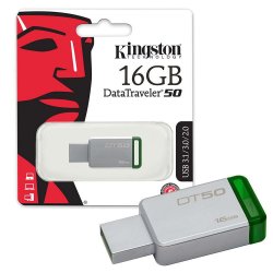 Pendrive 16GB DT50 Verde Kington