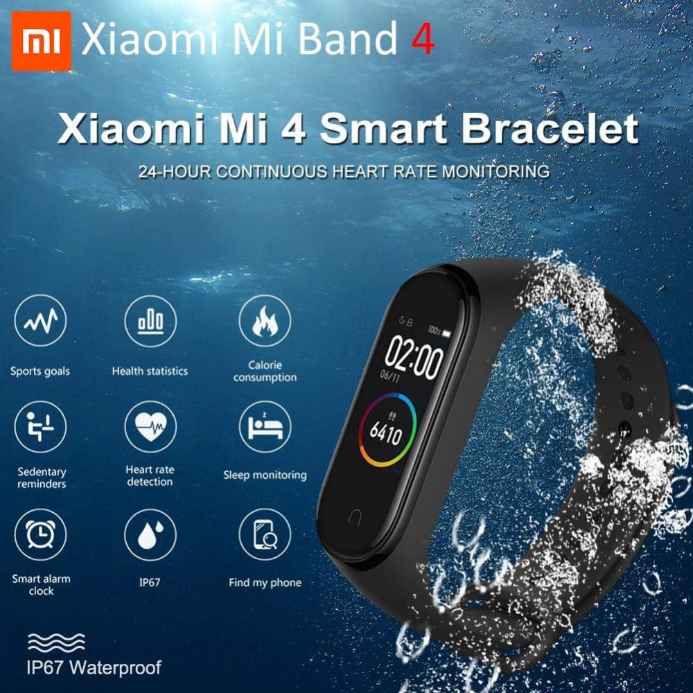 Xiaomi Mi Smart Band 4, ficha técnica de características y precio