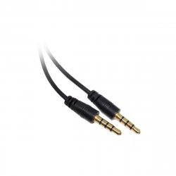 Cable Audio Auxiliar Plug 3.5mm 2m 4 Sec