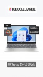 HP laptop 15-fc0093dx